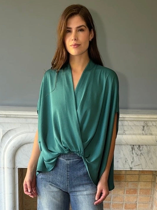 BlUSA VERDE T8356