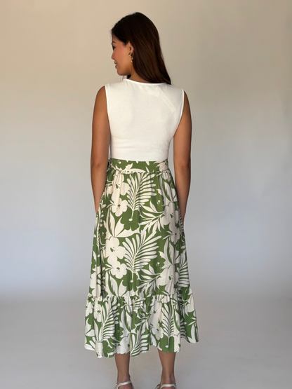 VESTIDO VERDE Y8814