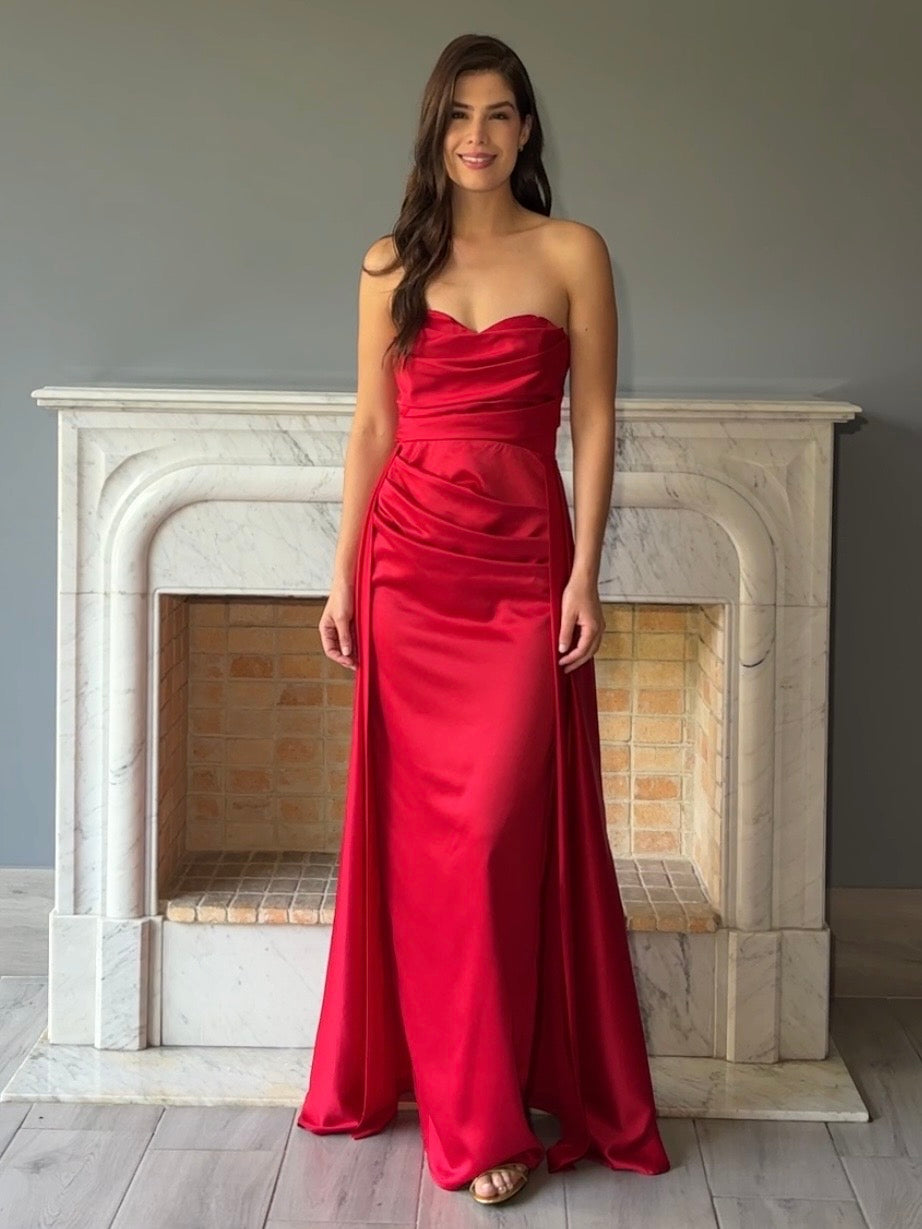 VESTIDO ROJO 22997