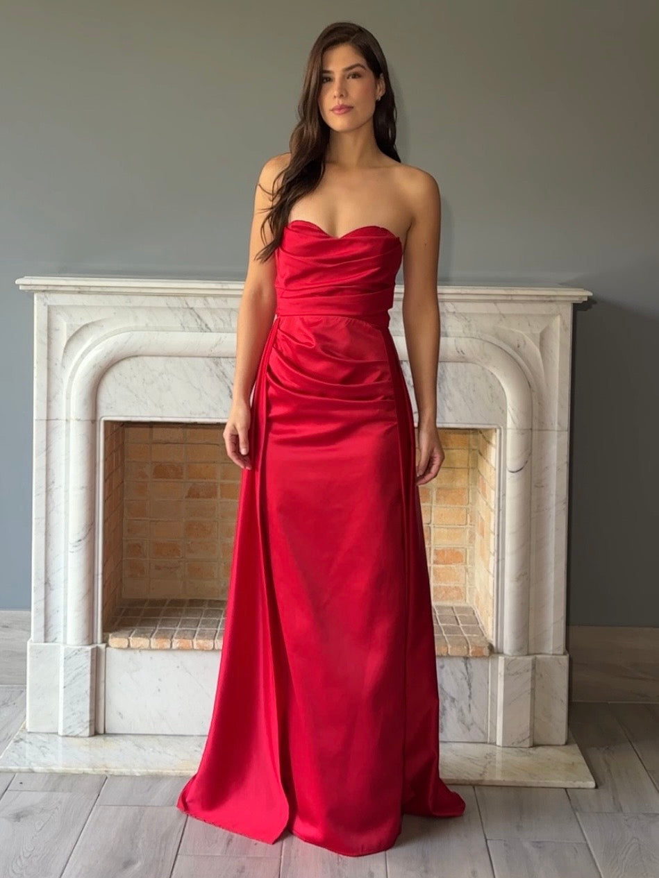 VESTIDO ROJO 22997