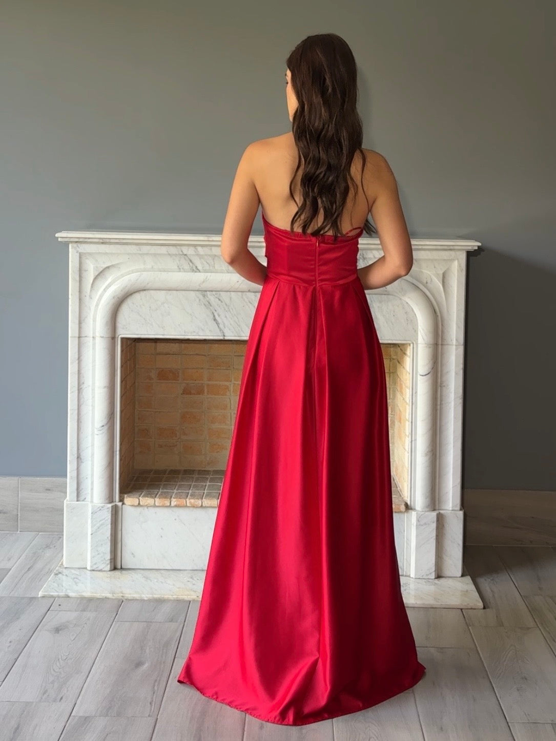 VESTIDO ROJO 22997