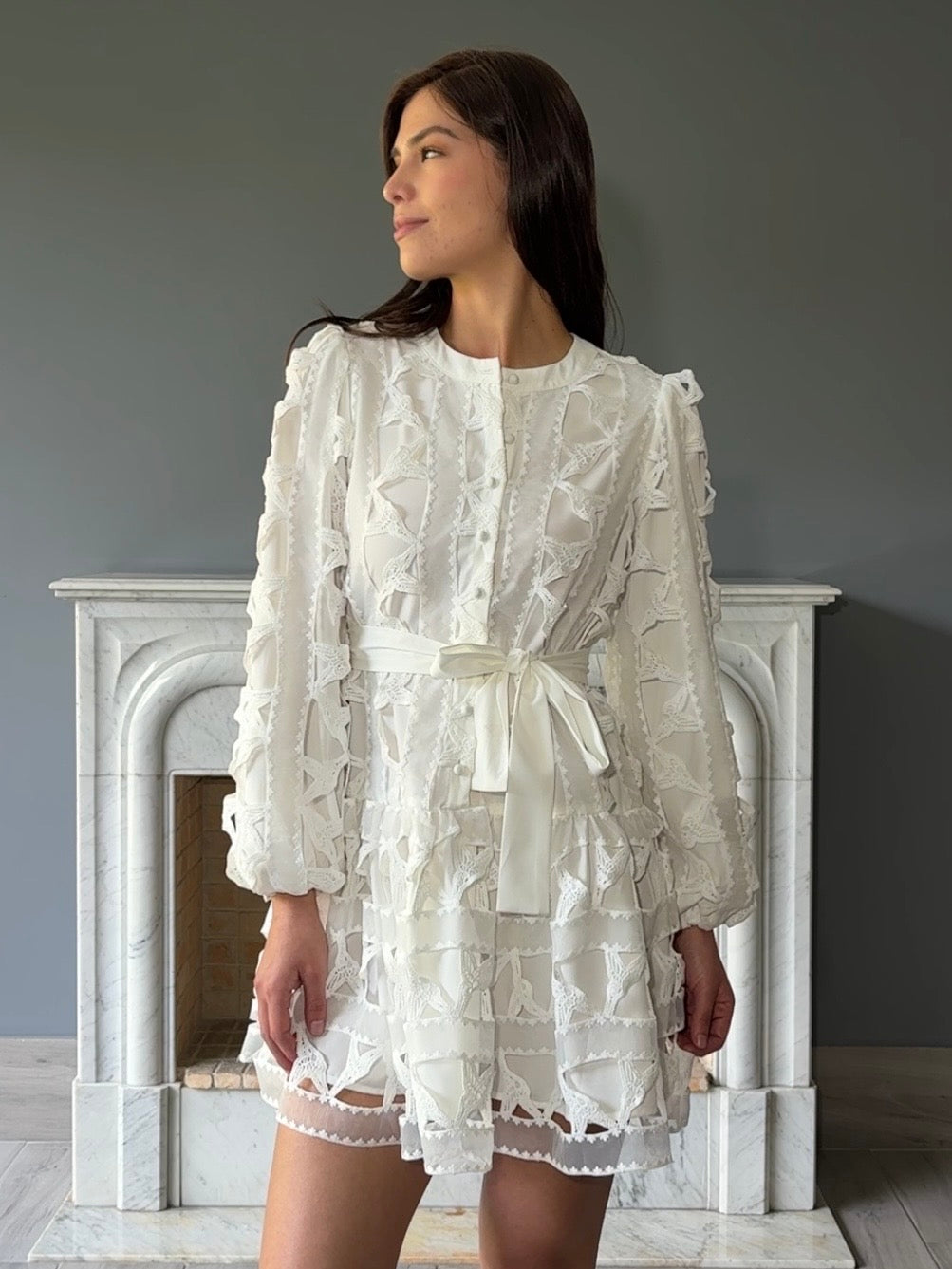 VESTIDO BLANCO 11903