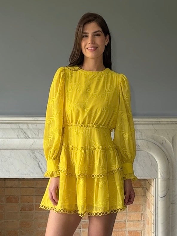VESTIDO AMARILLO 3805