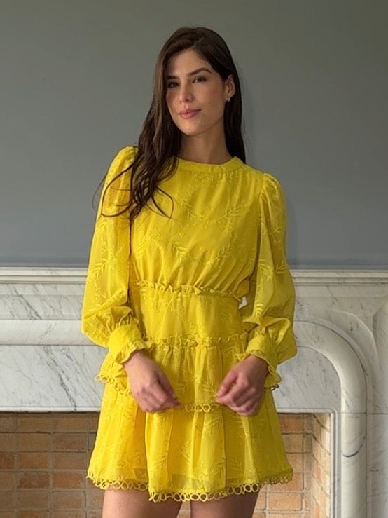 VESTIDO AMARILLO 3805