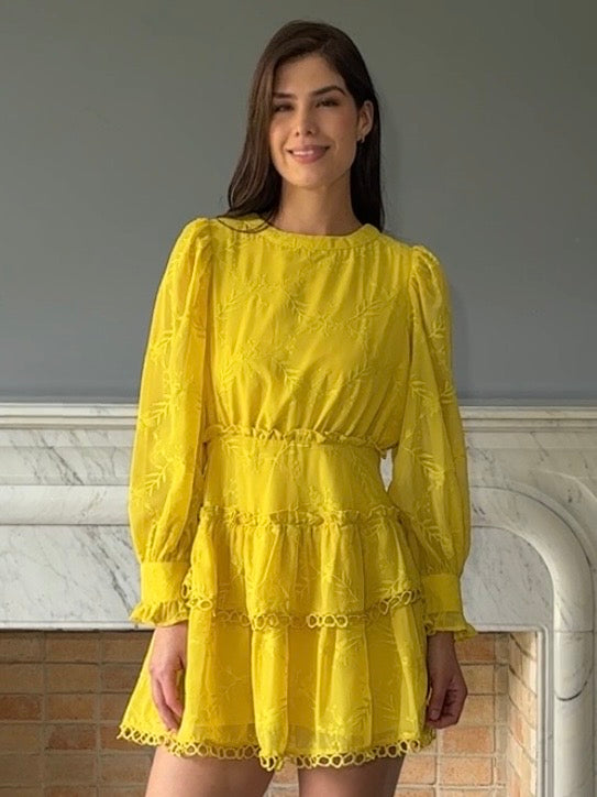 VESTIDO AMARILLO 3805