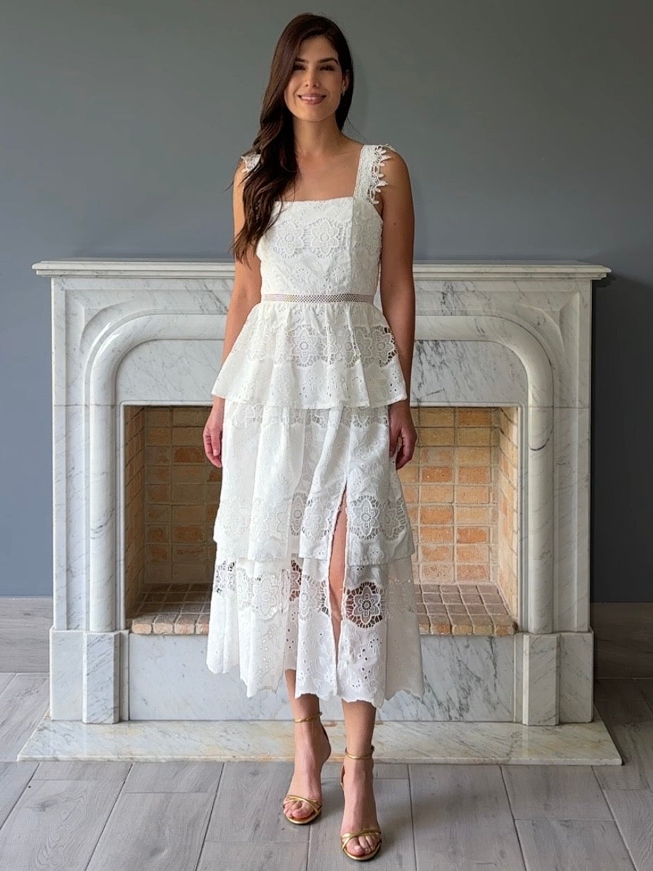 VESTIDO BLANCO 15119