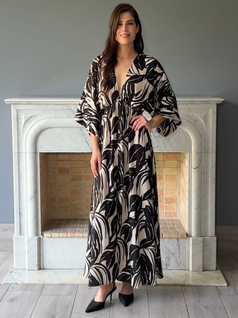 VESTIDO ESTAMPADO D9225