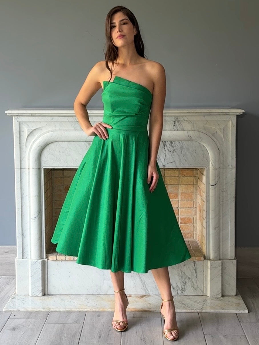 VESTIDO VERDE 507874