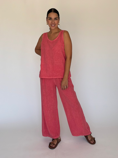 SET DE LINO ROJO S8528