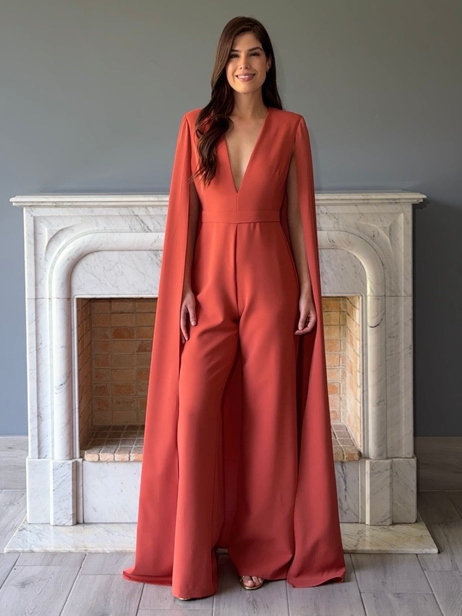 JUMPSUIT CON CAPA NARANJA RB4