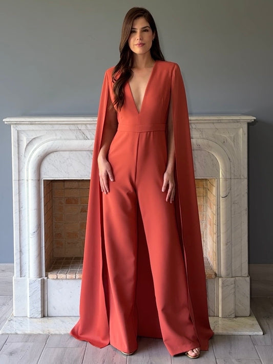 JUMPSUIT CON CAPA NARANJA RB4