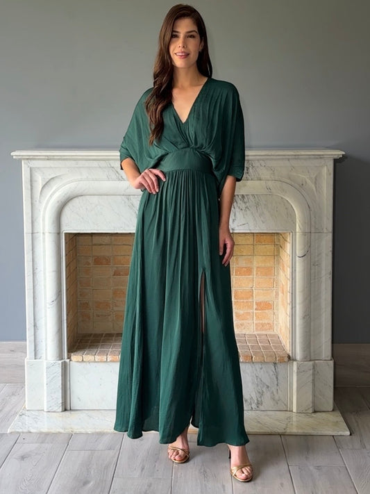 VESTIDO VERDE 2682H