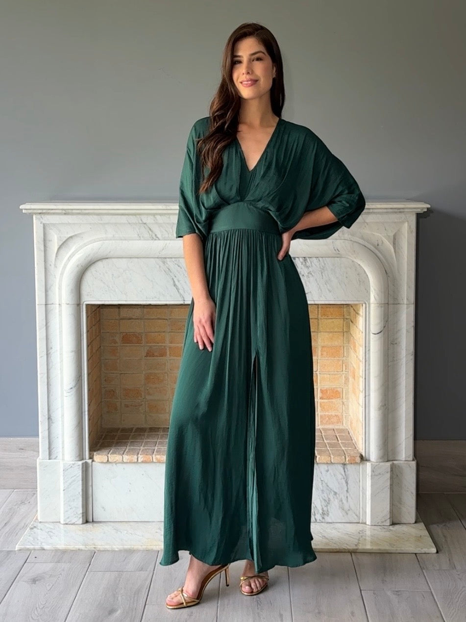 VESTIDO VERDE 2682H