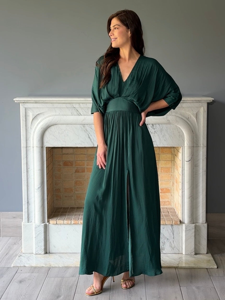 VESTIDO VERDE 2682H