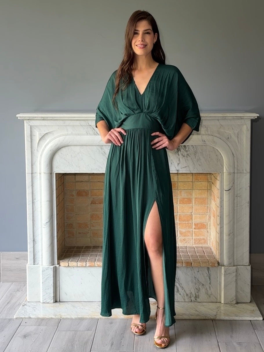 VESTIDO VERDE 2682H