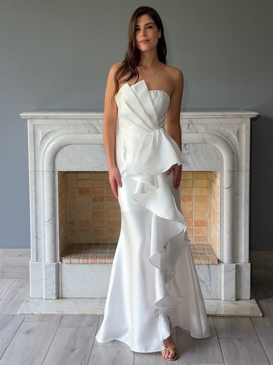 VESTIDO BLANCO 22543