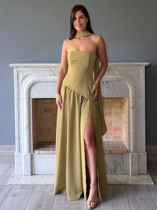 VESTIDO VERDE 507902