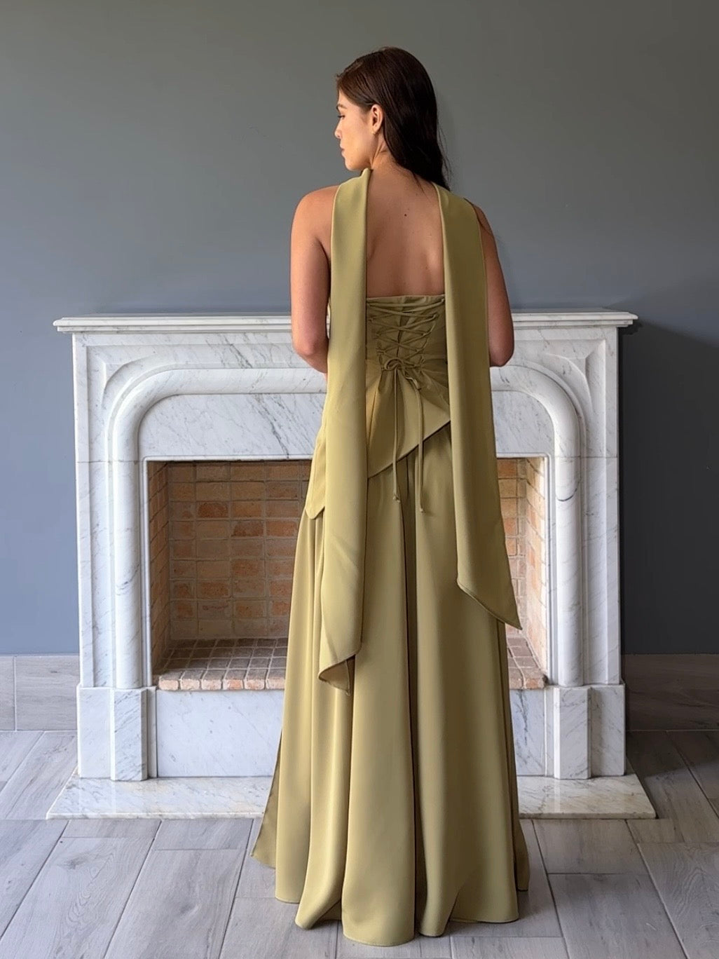 VESTIDO VERDE 507902