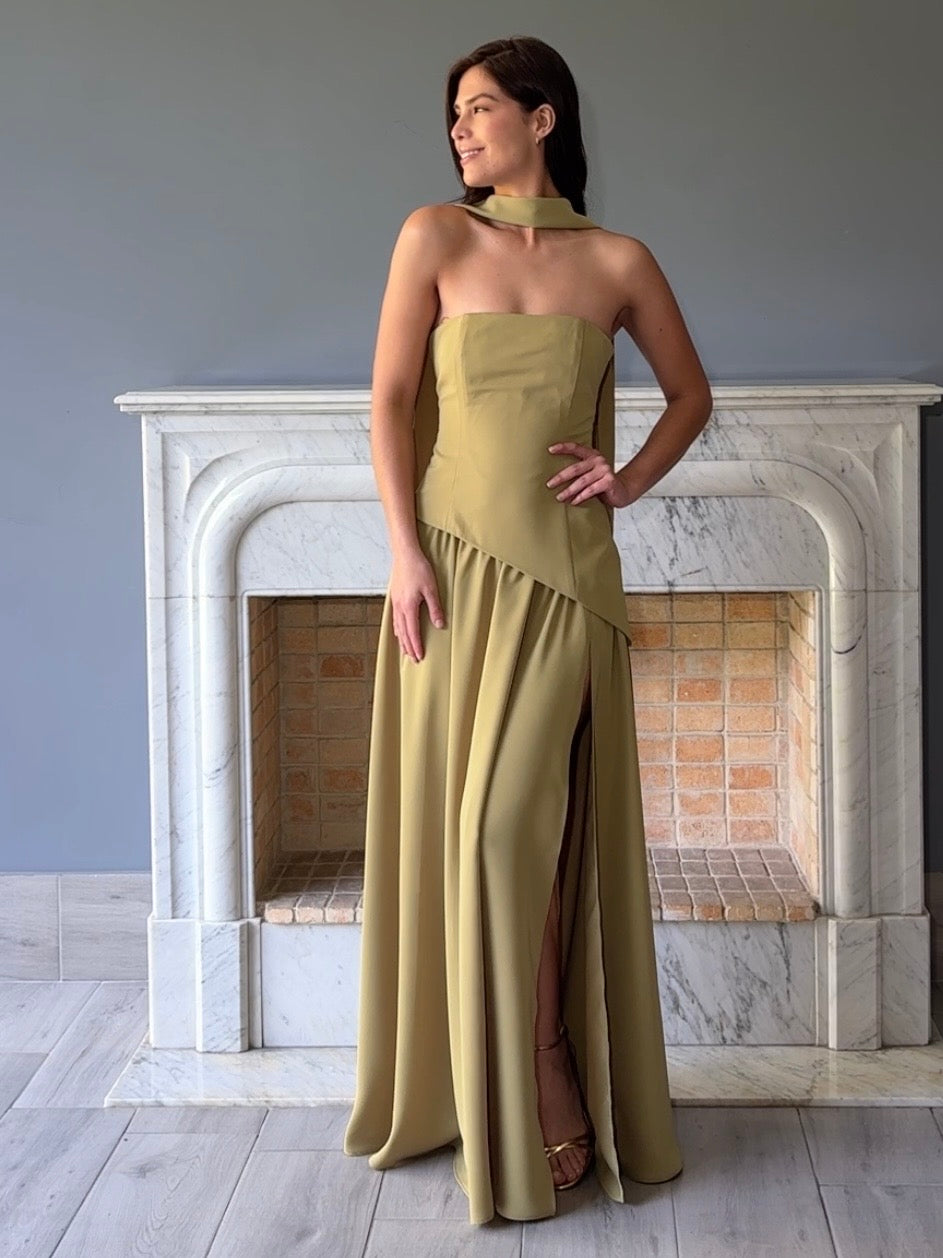 VESTIDO VERDE 507902