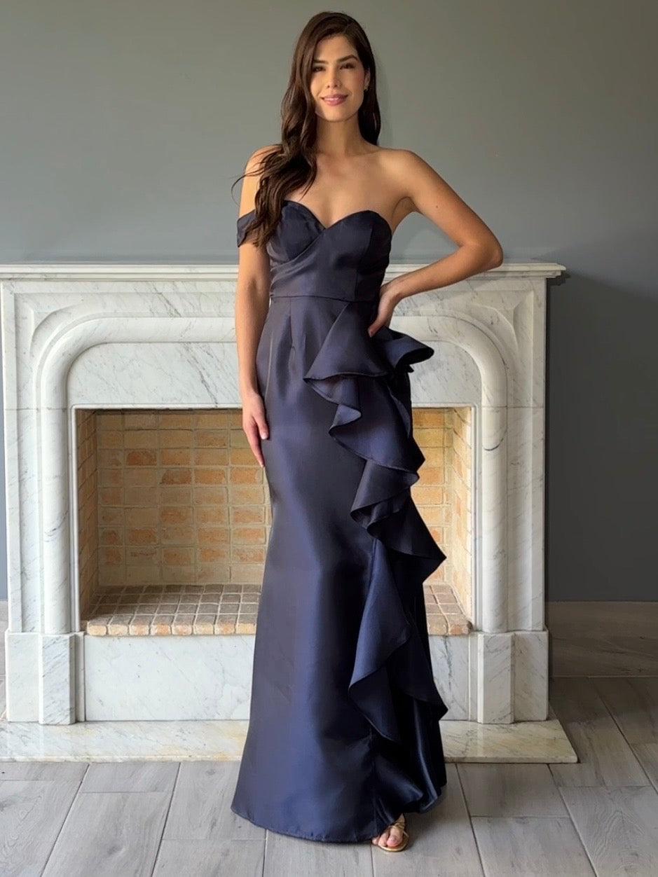 VESTIDO AZUL 24031