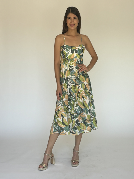 VESTIDO VERDE 30581