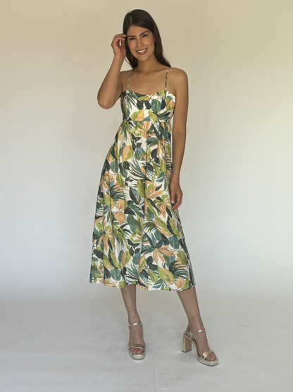 VESTIDO VERDE 30581