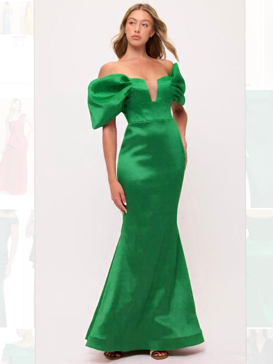 VESTIDO VERDE 507855