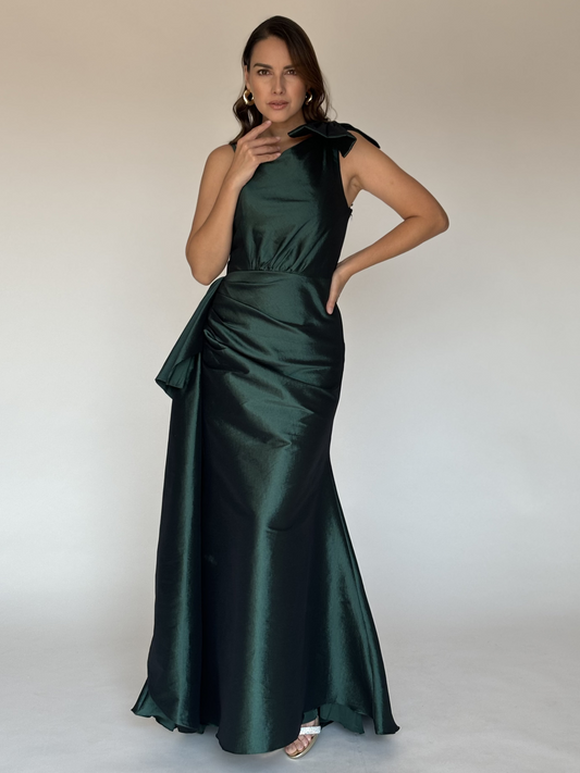 VESTIDO  VERDE 11598