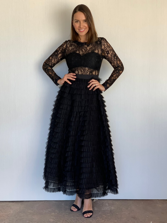VESTIDO NEGRO 3850