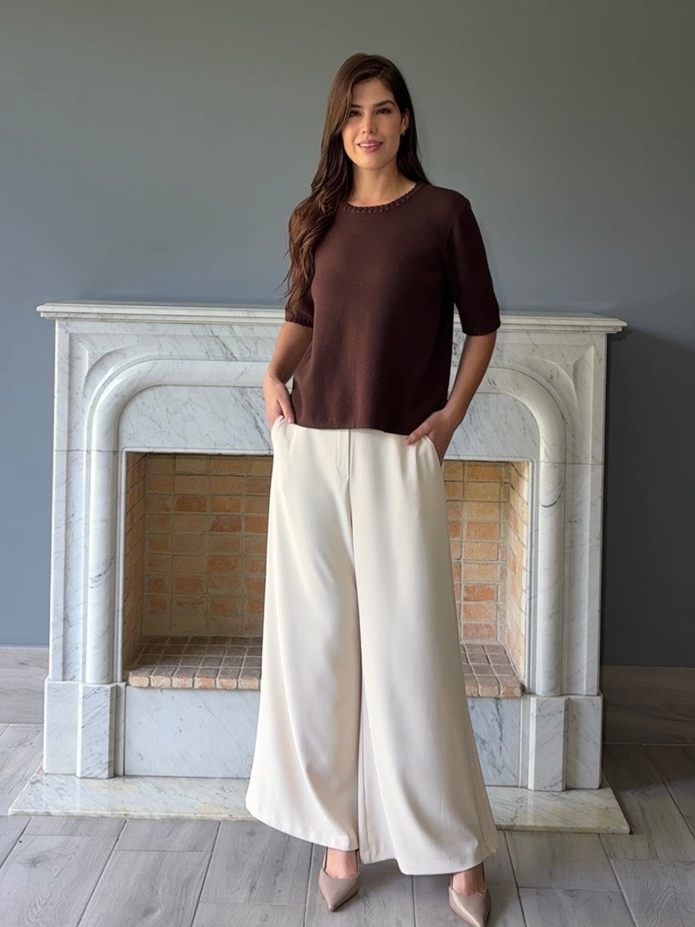 BLUSA SUETER CAFE C252