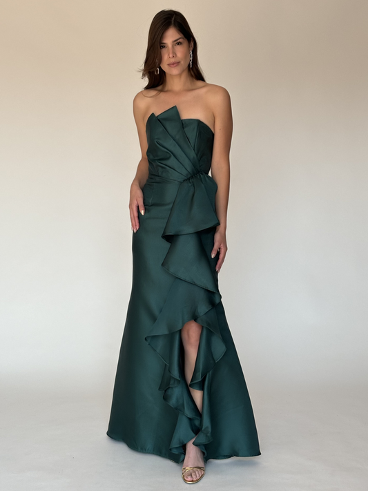 VESTIDO VERDE 22533