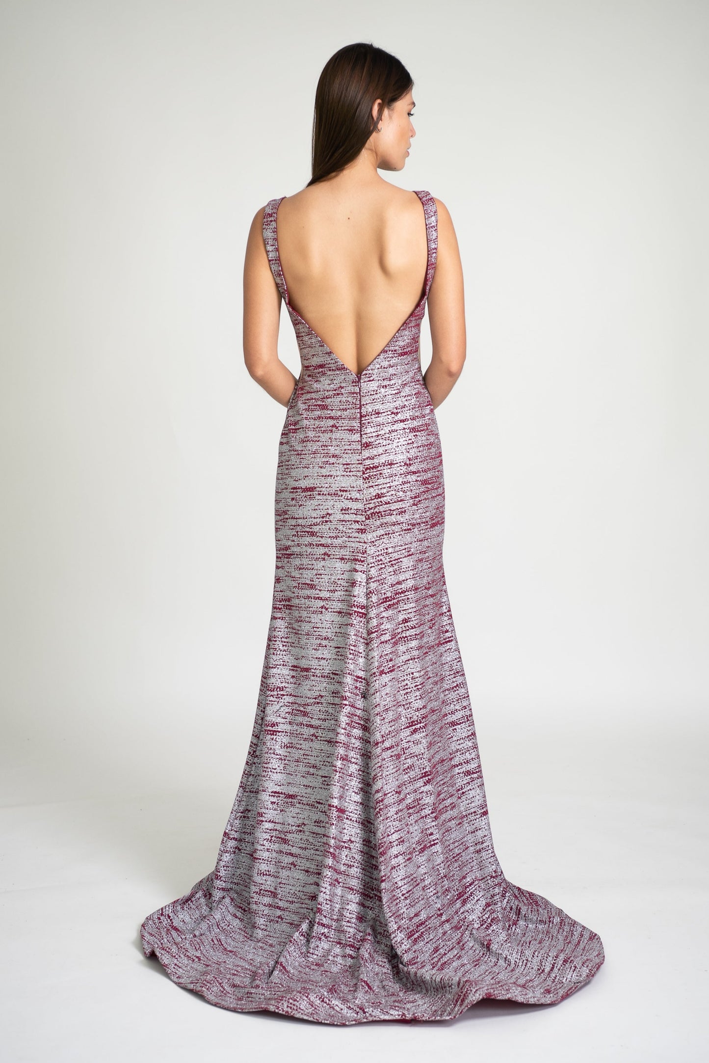 VESTIDO PLATA 3713
