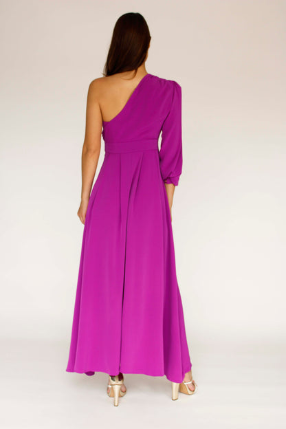 VESTIDO UN HOMBRO LD5334
