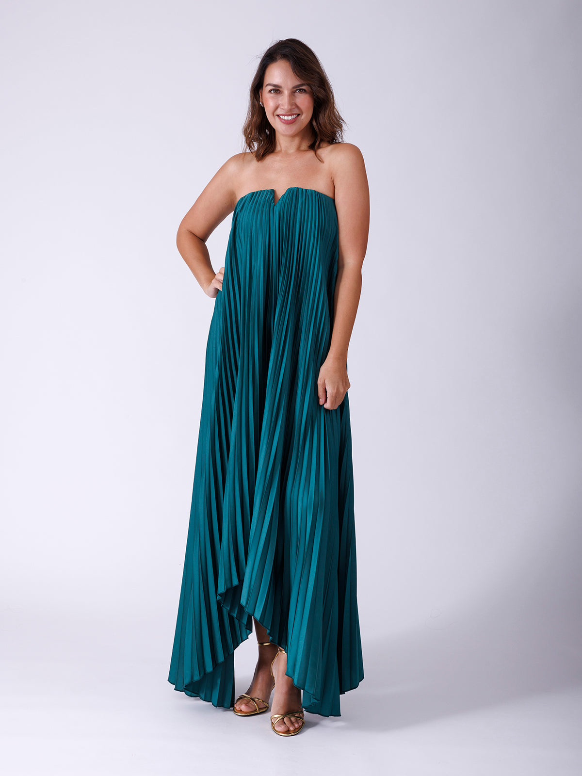 VESTIDOS PLISADO CP710