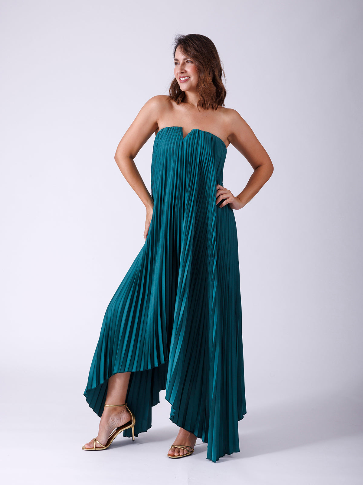 VESTIDOS PLISADO CP710