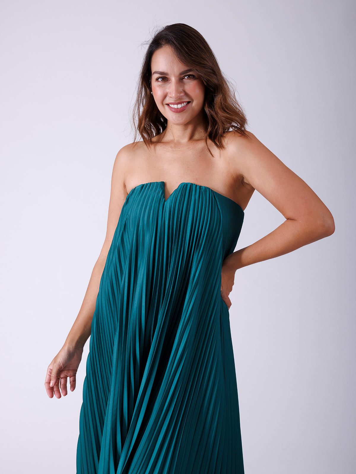 VESTIDOS PLISADO CP710