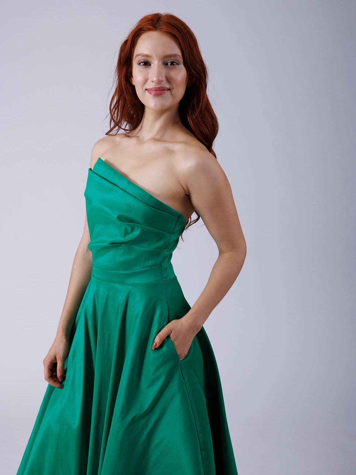 VESTIDO VERDE 507874
