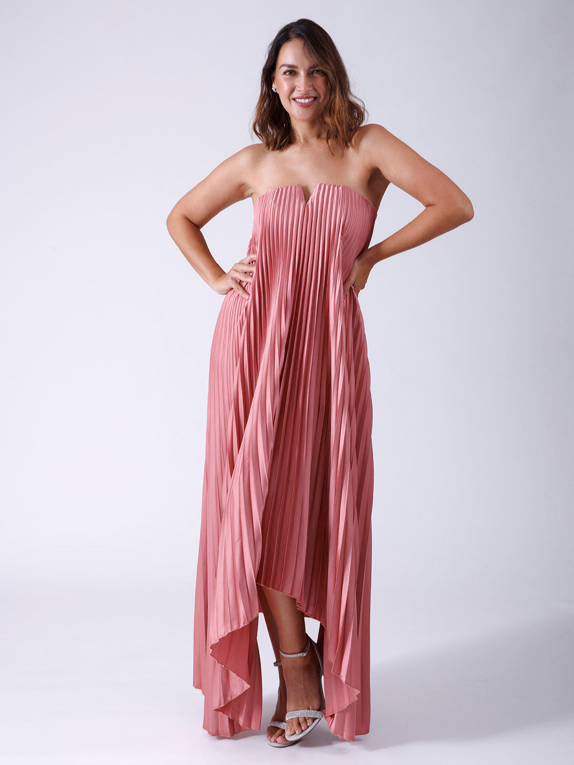 VESTIDOS PLISADO CP710