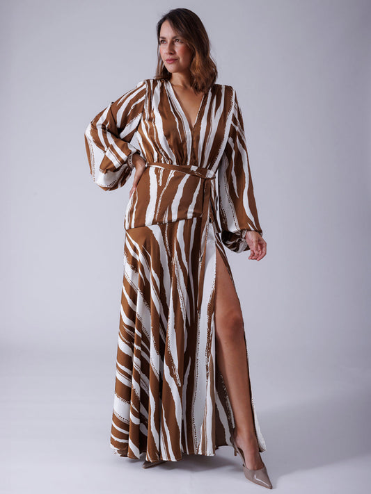 VESTIDO ESTAMPADO D12010