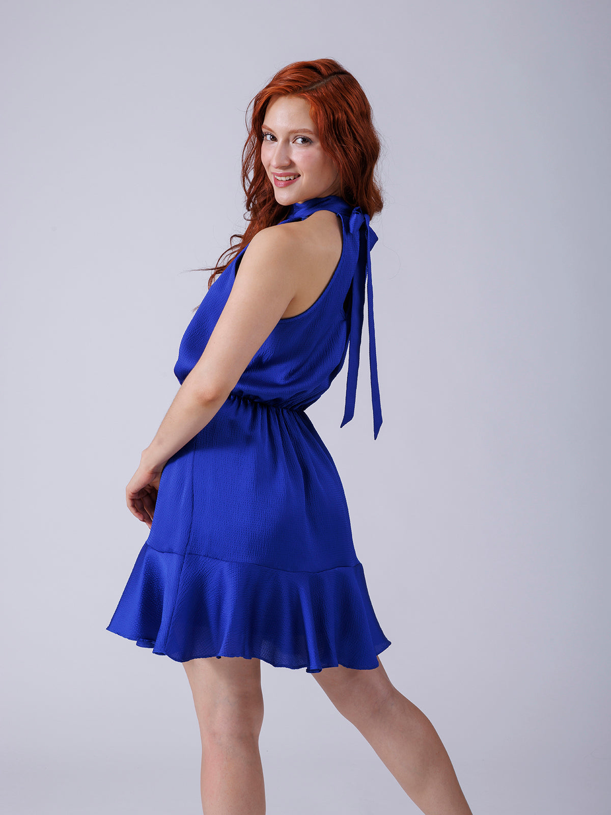 VESTIDO AZUL D8585