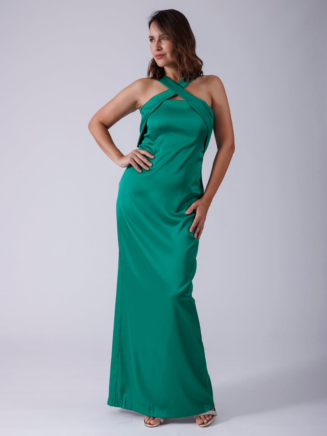 VESTIDO VERDE 507873