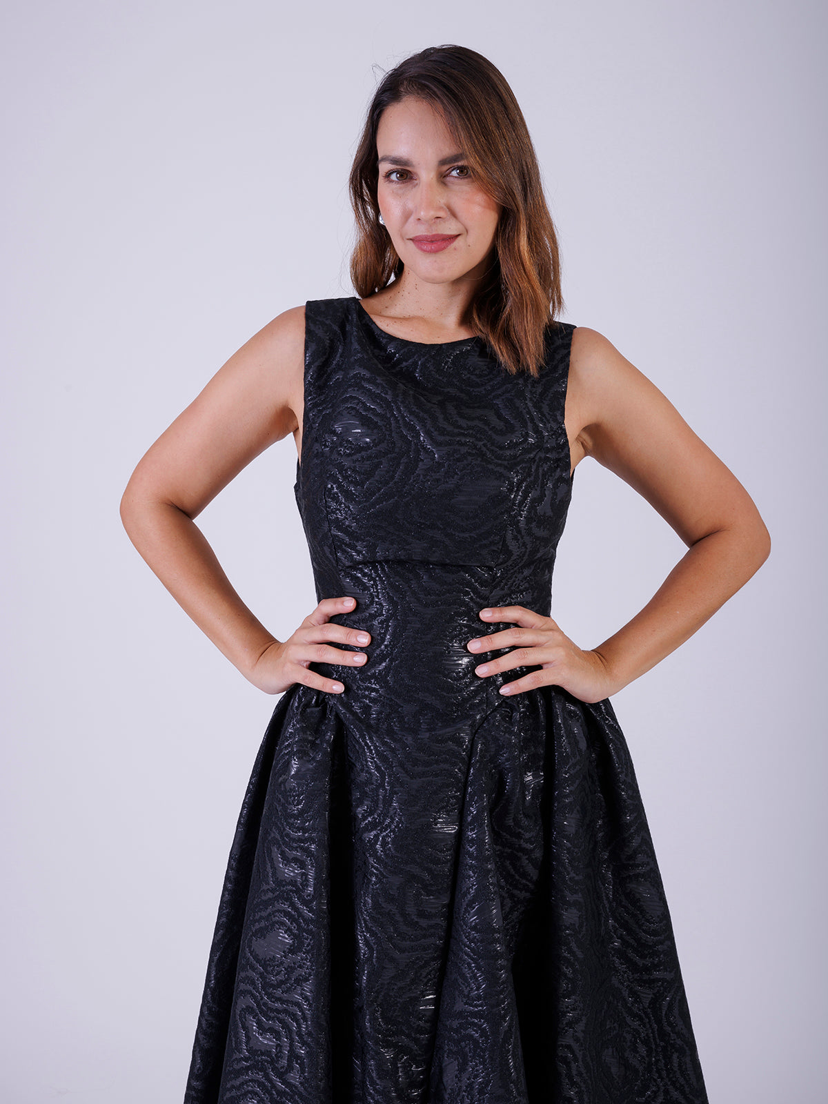 VESTIDO NEGRO D1328
