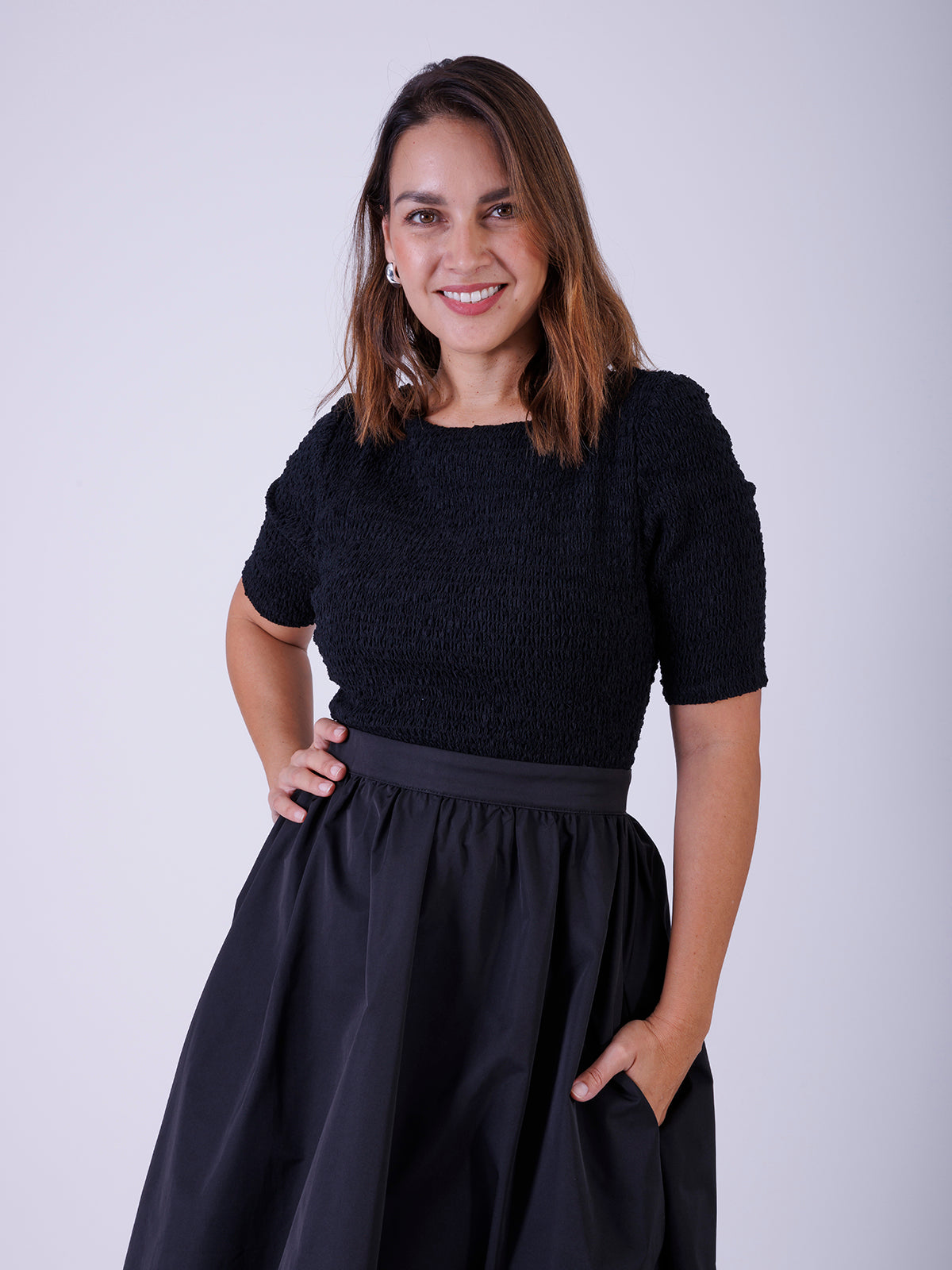 VESTIDO NEGRO D22981