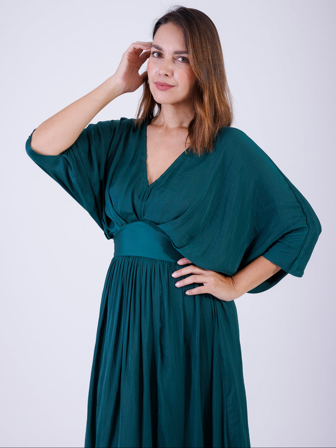 VESTIDO VERDE 2682H