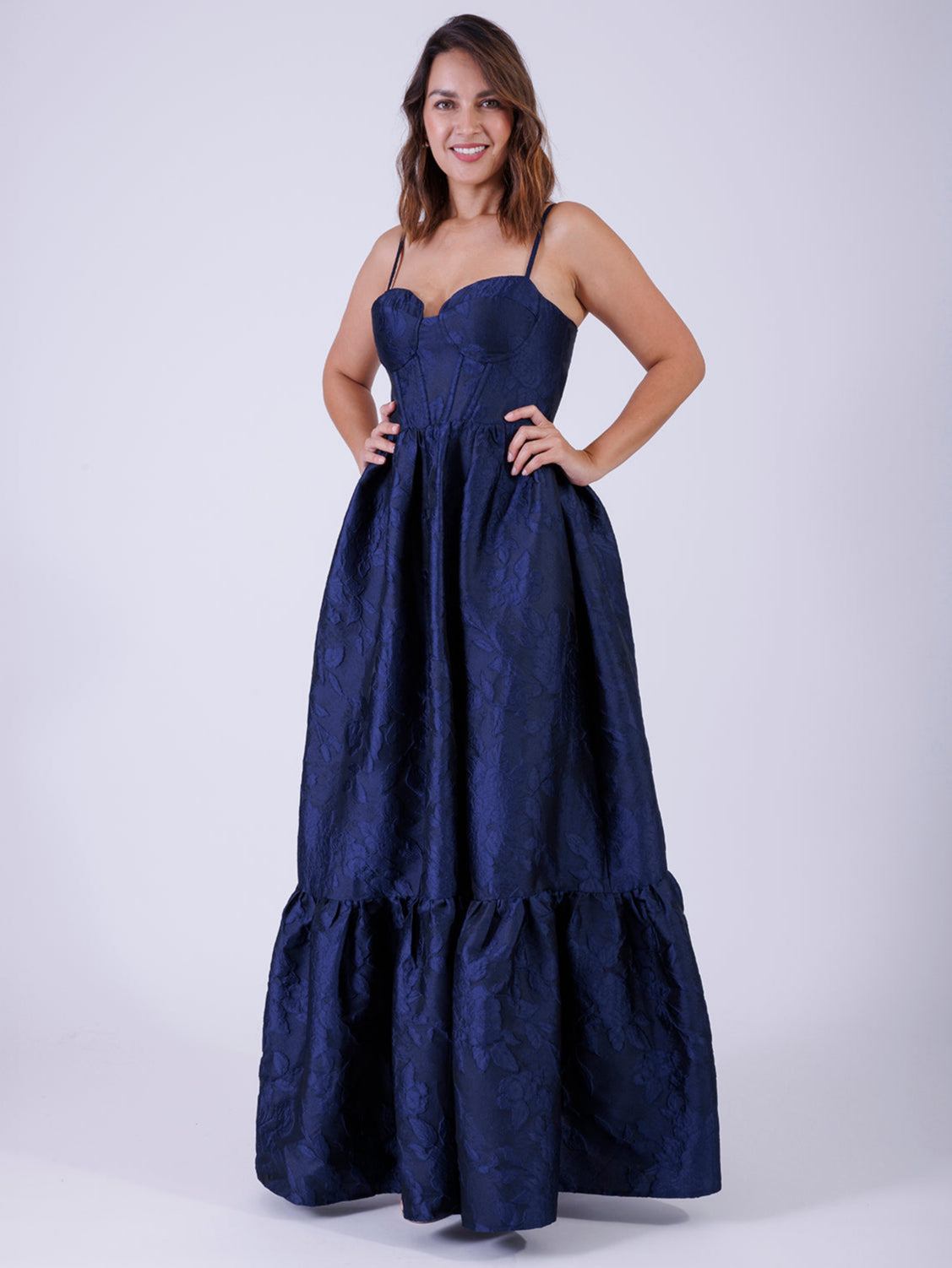 VESTIDO AZUL 25034