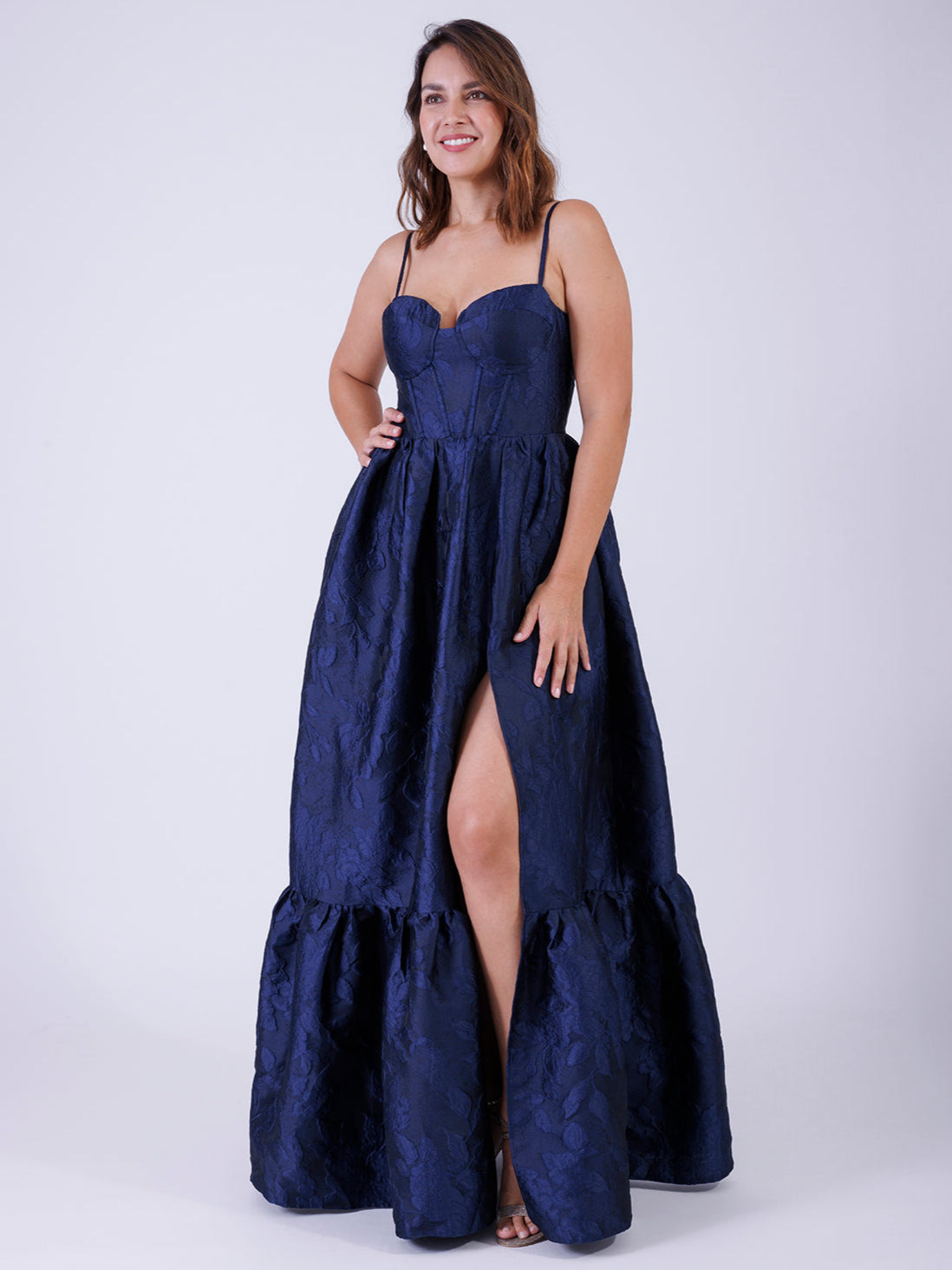 VESTIDO AZUL 25034