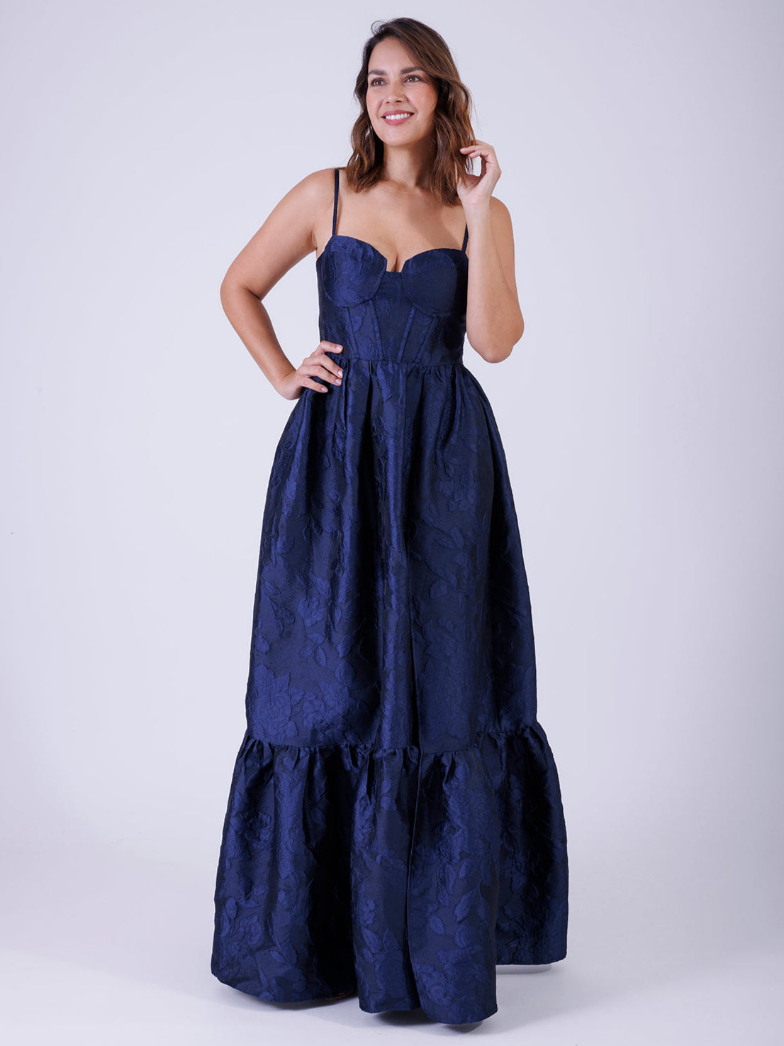 VESTIDO AZUL 25034