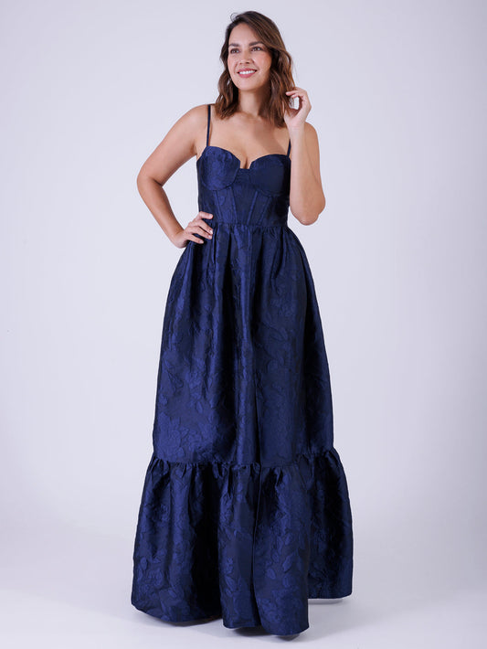 VESTIDO AZUL 25034