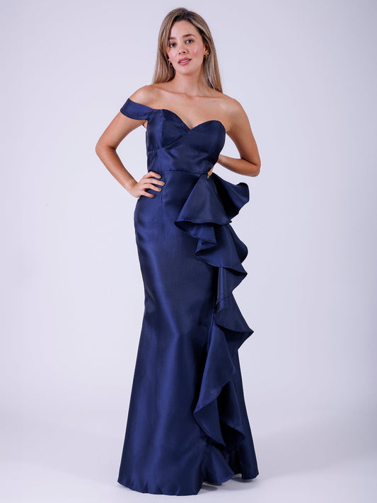 VESTIDO AZUL 24031
