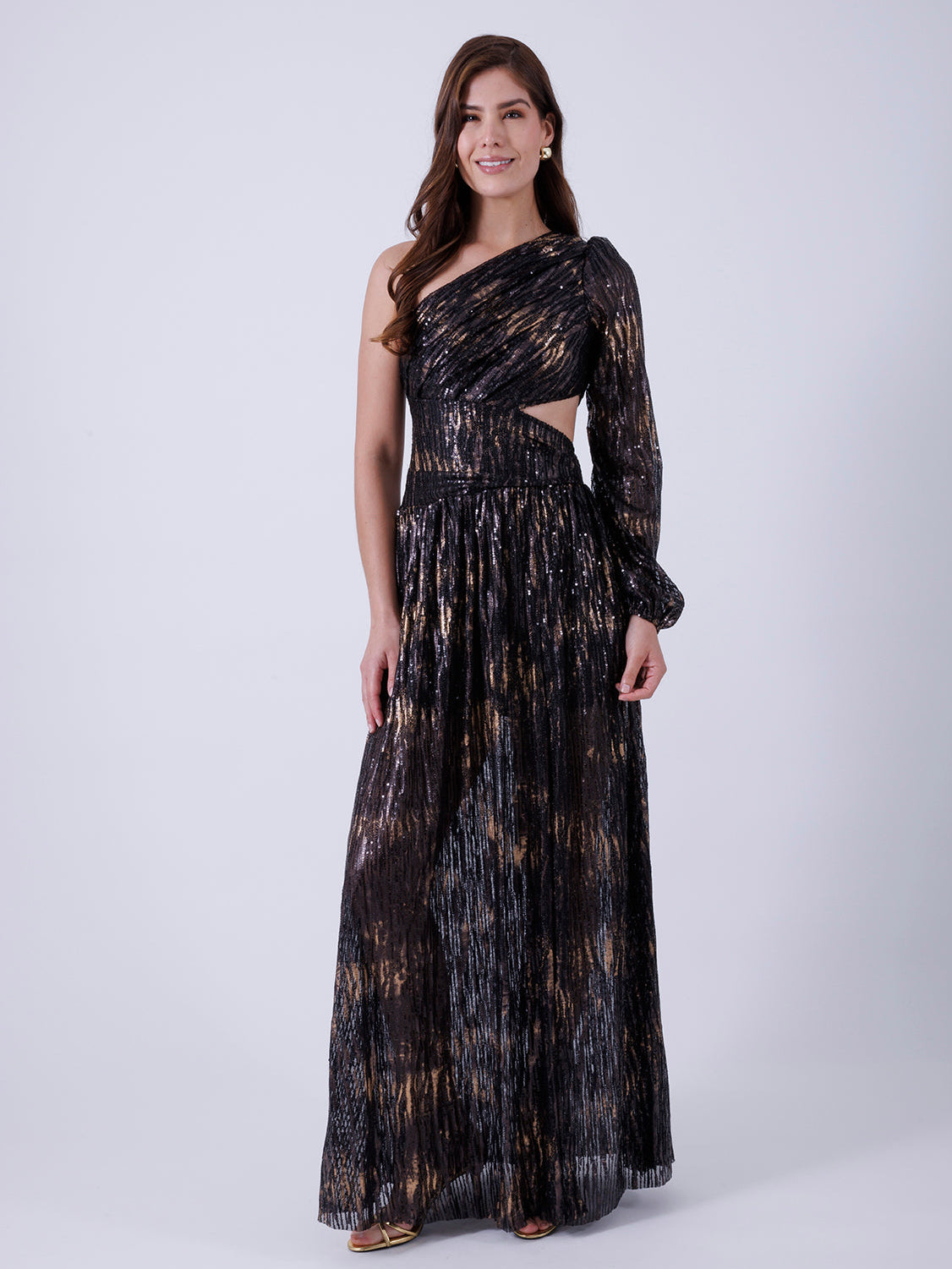 VESTIDO LARGO LENTEJUELA D119888